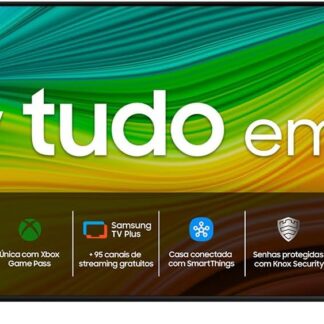 Samsung Smart TV 50" QLED 4K 50Q60D - Tecnologia de Pontos Quânticos, Design AirSlim
