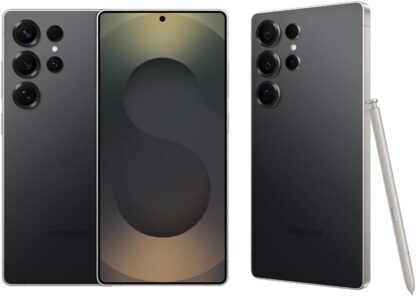 Celular Samsung Galaxy S25 Ultra 5G, 256GB, 12GB RAM, Câmera Quádrupla de 200+50+10+50, Tela Grande de 6.9″, Titânio Preto